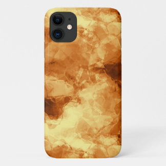 Rubbed Gold Foil Design iPhone 11 Case