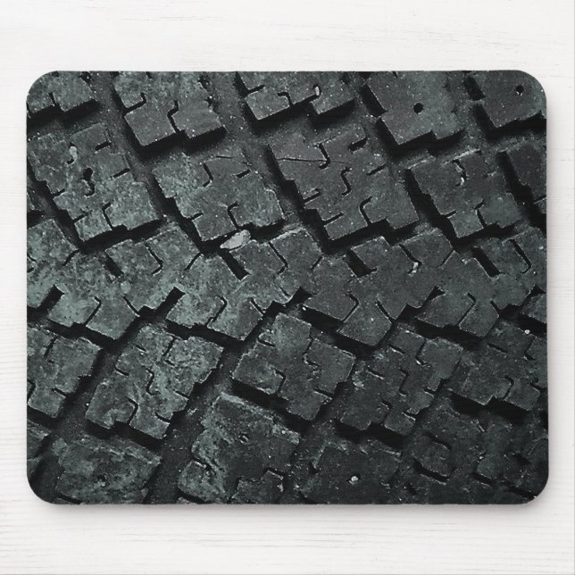 Rubber Car Truck Auto Tire Mouse Mat (Front)