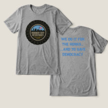 Rubber City Resistance t-shirt, two sided 