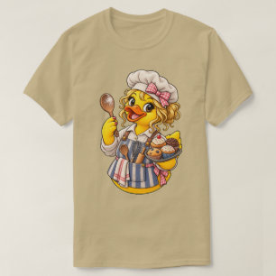 Rubber Duck Baker Girl Vintage Edition T-Shirt