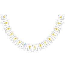 Rubber Duck Birthday with Bubbles and Confetti 