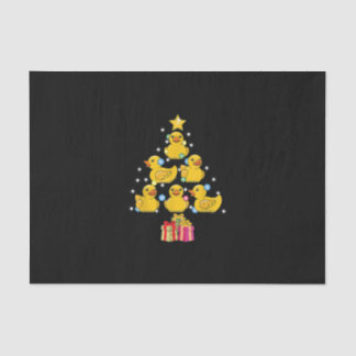 Rubber Duck Christmas Tree Duckie Quack Christmas Tissue Paper