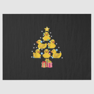 Rubber Duck Christmas Tree Duckie Quack Christmas Tissue Paper