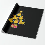 Rubber Duck Christmas Tree Duckie Quack Christmas Wrapping Paper<br><div class="desc">Rubber Duck Christmas Tree Duckie Quack Christmas</div>