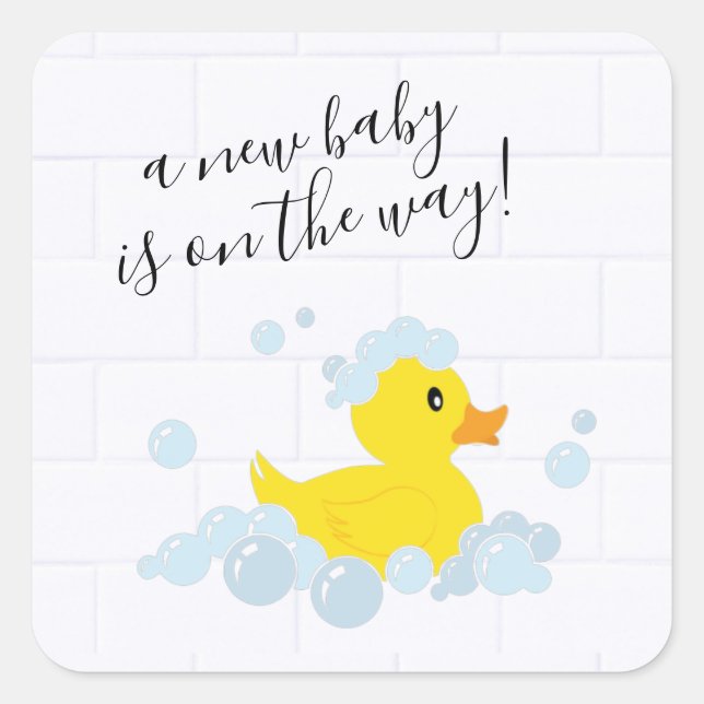 Rubber Duck Classic Round Sticker (Front)