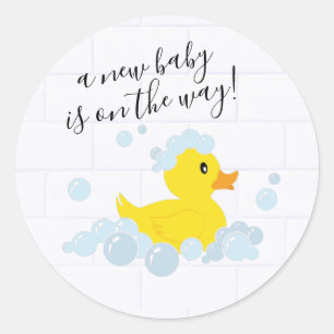 Rubber Duck Classic Round Sticker