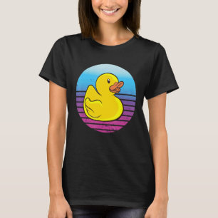 Rubber Duck Cutie Yellow Rubber Ducks Retro Vintag T-Shirt