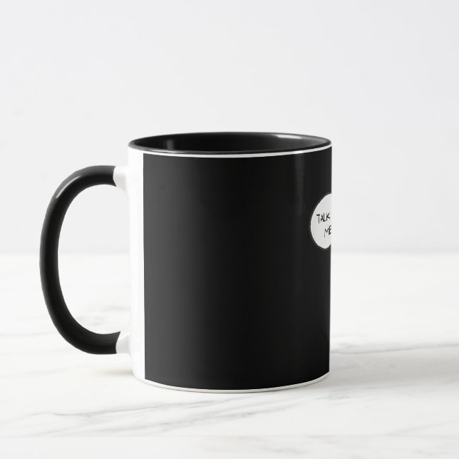 Rubber Duck Debugging Mug (Left)