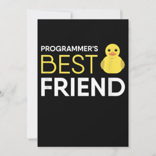 Rubber Duck Debugging Programmers Best Friend Holiday Card