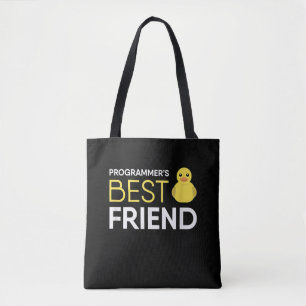 Rubber Duck Debugging Programmers Best Friend Tote Bag