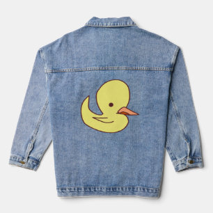 rubber duck denim jacket