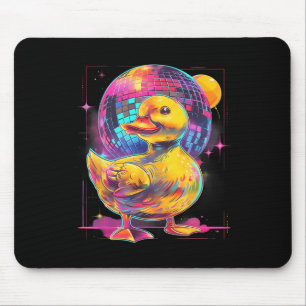 Rubber Duck Disco Music Dancing Rubber Duckie Disc Mouse Mat