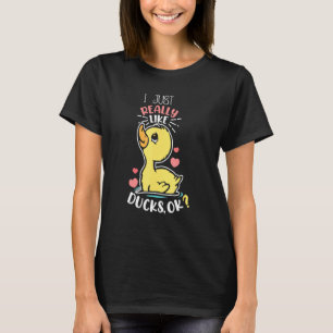 Rubber Duck Ducks Bird Hunt Duck Duck T-Shirt