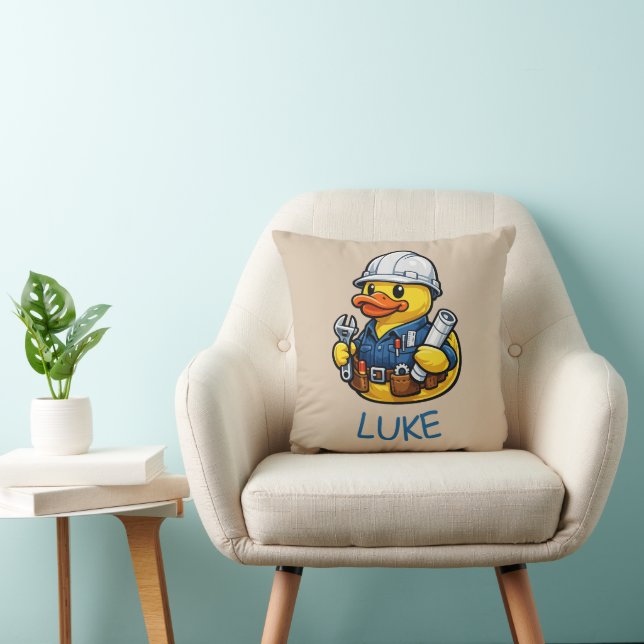 Rubber Duck Engineer Cushion (Chair)