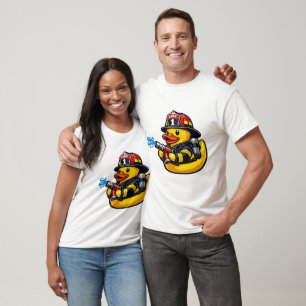 Rubber Duck Firefighter T-Shirt