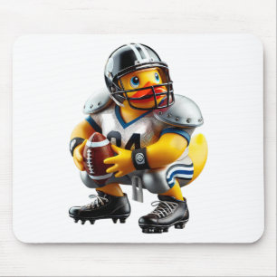 Rubber Duck Footll Player Ducky Duckie Men Women K Mouse Mat