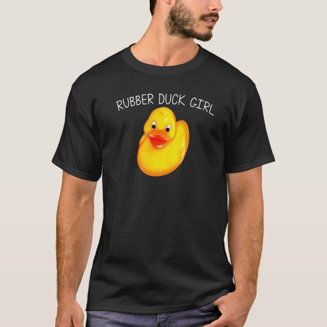 Rubber Duck For Girls Kids Rubber Ducks Duckie T-Shirt (Front)