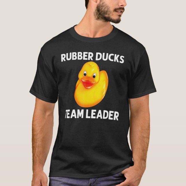 Rubber Duck For Men Women Kids Rubber Ducks Duckie T-Shirt (Front)