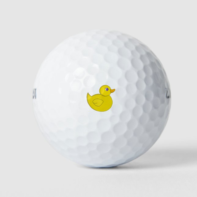 Rubber Duck Golf Balls (Front)