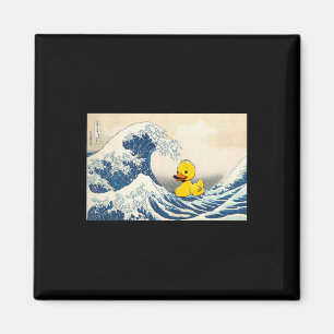 Rubber Duck Great Wave Cute Ducky Duckie Men Women Magnet