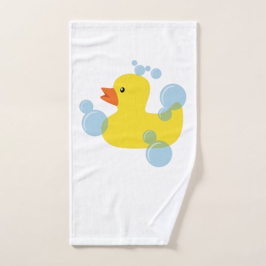rubber duck hand towels