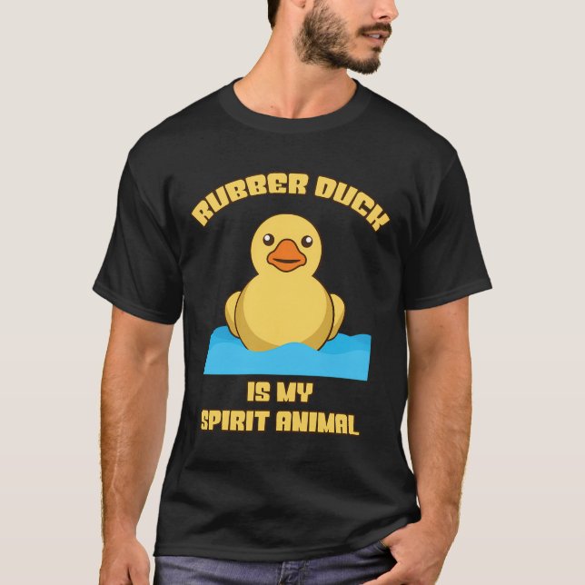 Rubber Duck I Funny Bath Duck Gift T-Shirt (Front)