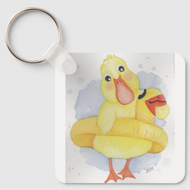 Rubber Duck Key Ring (Front)