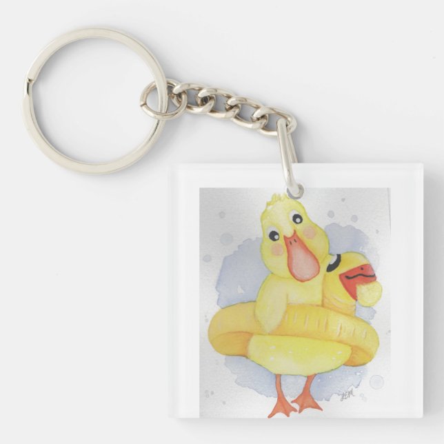 Rubber Duck Key Ring (Front)