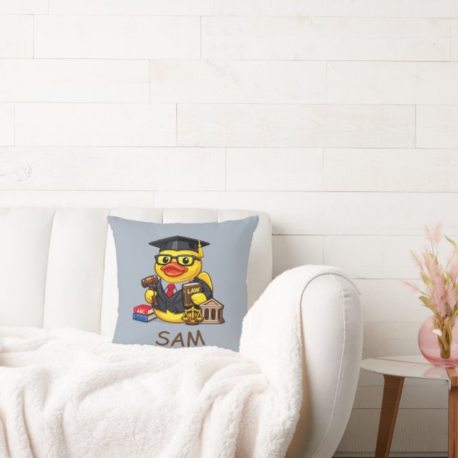 Rubber Duck Lawyer Cushion (Couch)