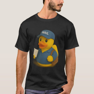 Rubber Duck Mailman Ducky Duckie T-Shirt