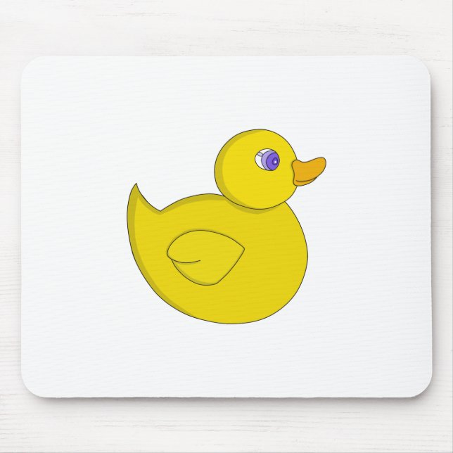 Rubber Duck Mouse Mat (Front)