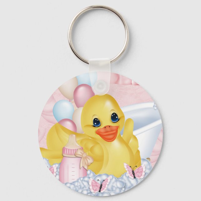 Rubber Duck P Keychain (Front)