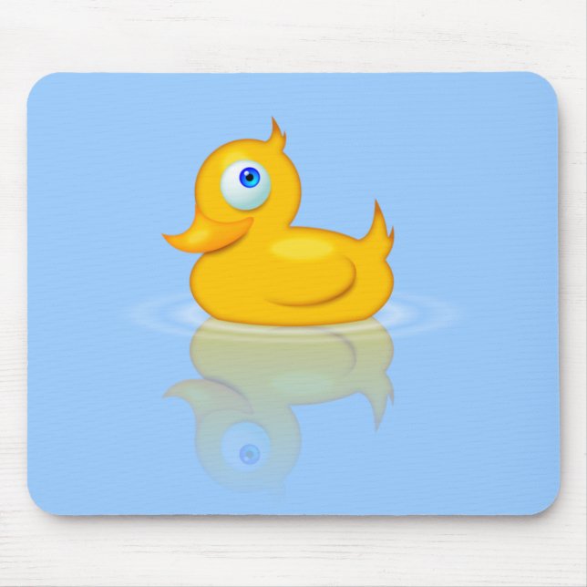 Rubber Duck Pad Mouse Mat (Front)
