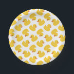 Rubber Duck Paper Plates | Cute Yellow Ducky Party<br><div class="desc">Serve up smiles with these adorable rubber duck paper plates! Featuring a cheerful yellow duck on a clean white background,  they’re perfect for baby showers,  first birthdays,  or any duck-themed celebration. A fun and functional addition to your party tableware.</div>