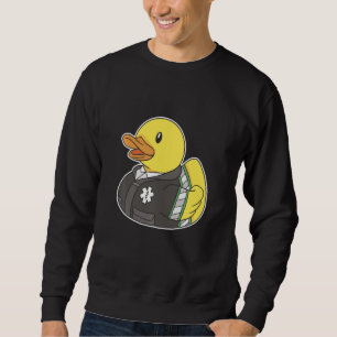 Rubber Duck Paramedic Emt Kids Boys Girls Us Cute  Sweatshirt