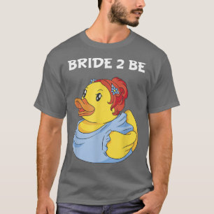 Rubber Duck Party Girls Hen Night Costume Bride  T-Shirt