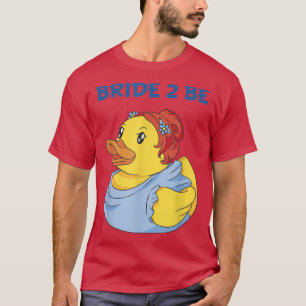 Rubber Duck Party Women's Hen Night Costume Bride  T-Shirt