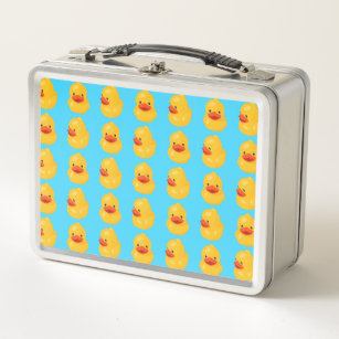Rubber Duck Print Lunch Bag