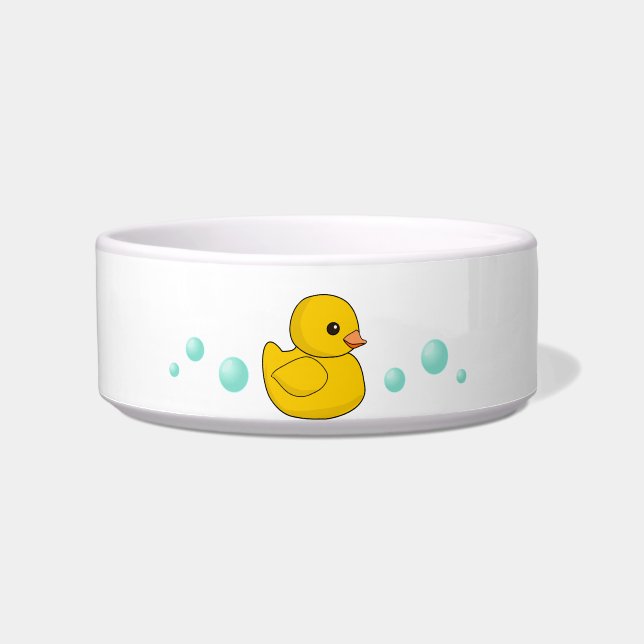 Rubber Duck Pattern Bowl (Front)