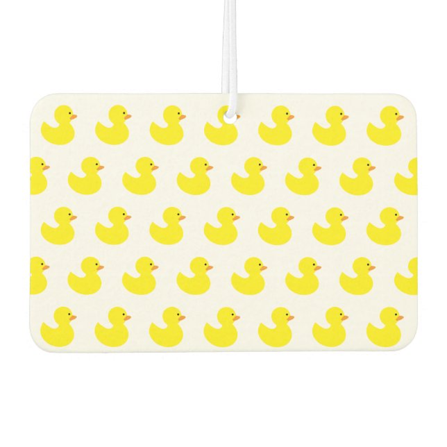 Rubber Duck Pattern Car Air Freshener (Front)
