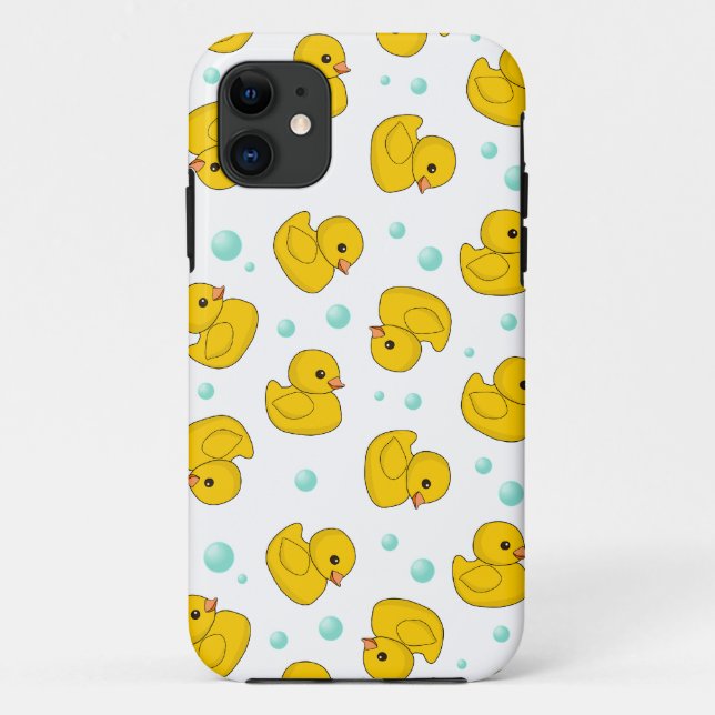 Rubber Duck Pattern Case-Mate iPhone Case (Back)