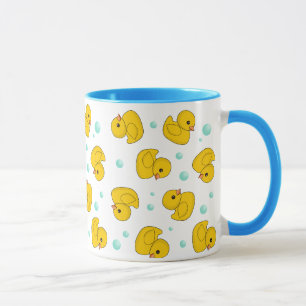 Rubber Duck Pattern Mug