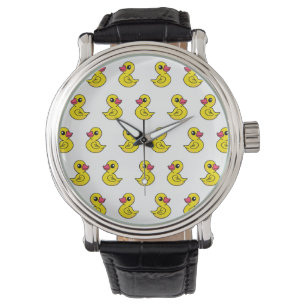 Rubber Duck Pattern Print  Watch