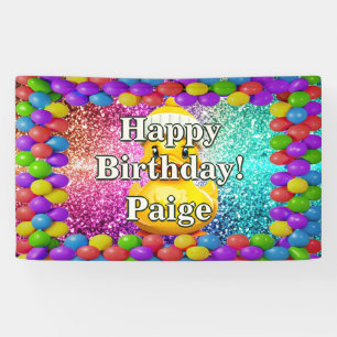 Rubber Duck Personalised character birthday banner