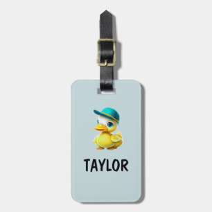 Rubber Duck Personalised Colourful Bag Backpack Luggage Tag