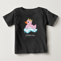 Rubber Duck (Pink) Vivid Print Personalised