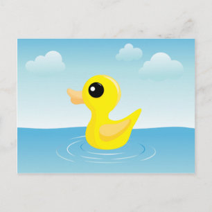 Rubber Duck Postcard