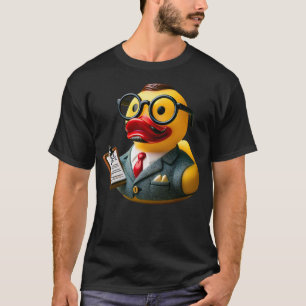 Rubber Duck Real Estate Agent Home Property Sales T-Shirt