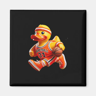 Rubber Duck Sketll Player Ducky Duckie Men Women K Magnet