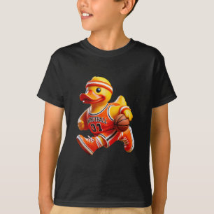 Rubber Duck Sketll Player Ducky Duckie Men Women K T-Shirt
